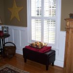 Window with custom shutters